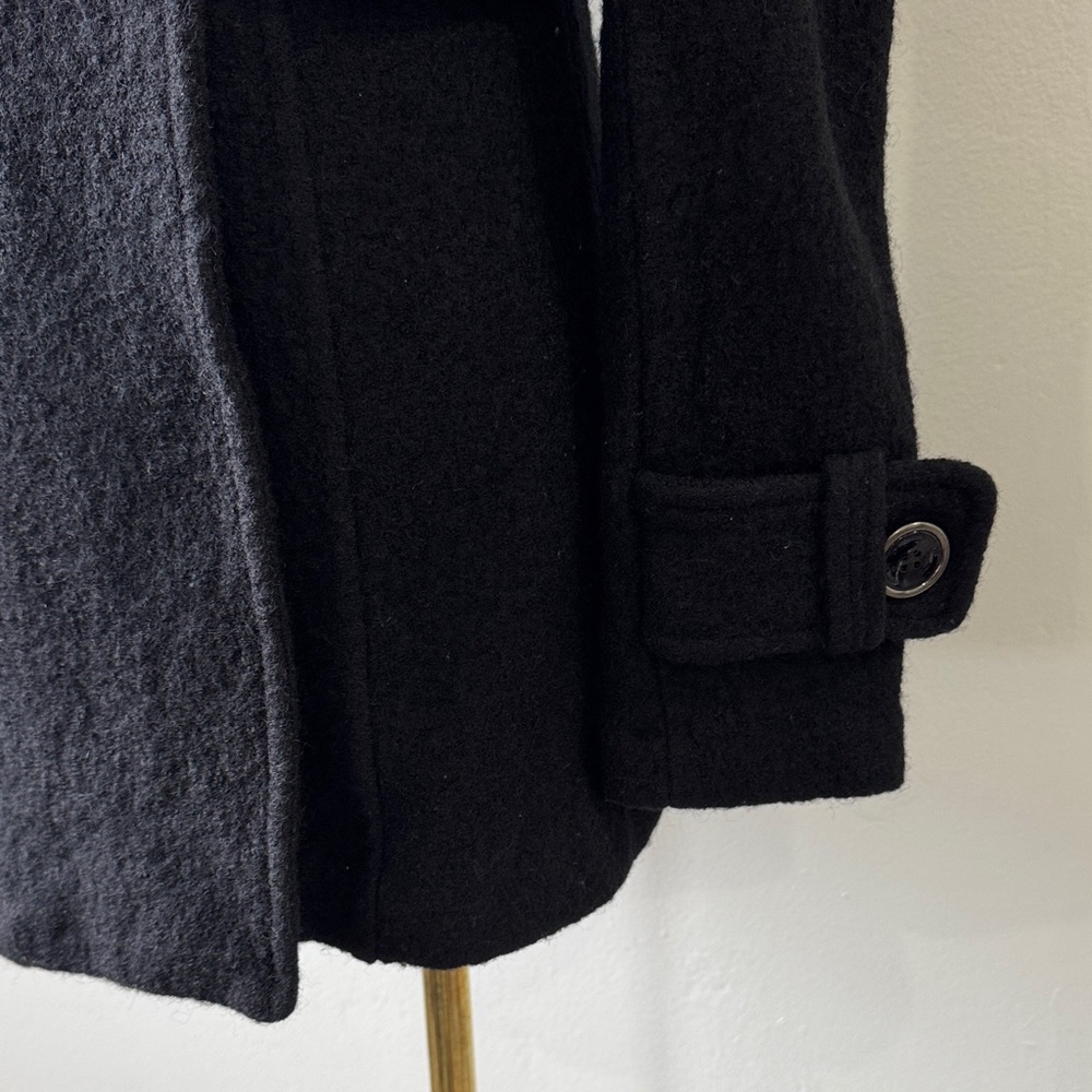 Sandro Sportswear 100% Wool Double-Breasted Peacoat – Size Small - Picture 7 of 13
